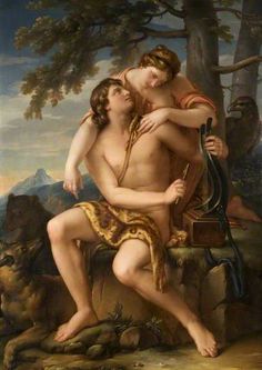 Apollo and Artemis, by Gavin Hamilton (c) Glasgow Museums; Supplied by The Public Catalogue Foundation